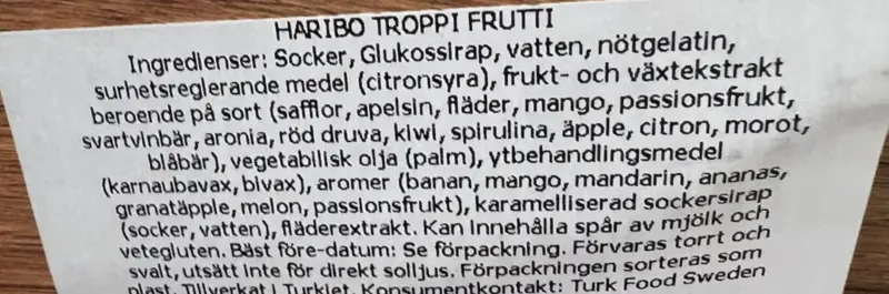 Troppi Frutti Haribo, 1 kg