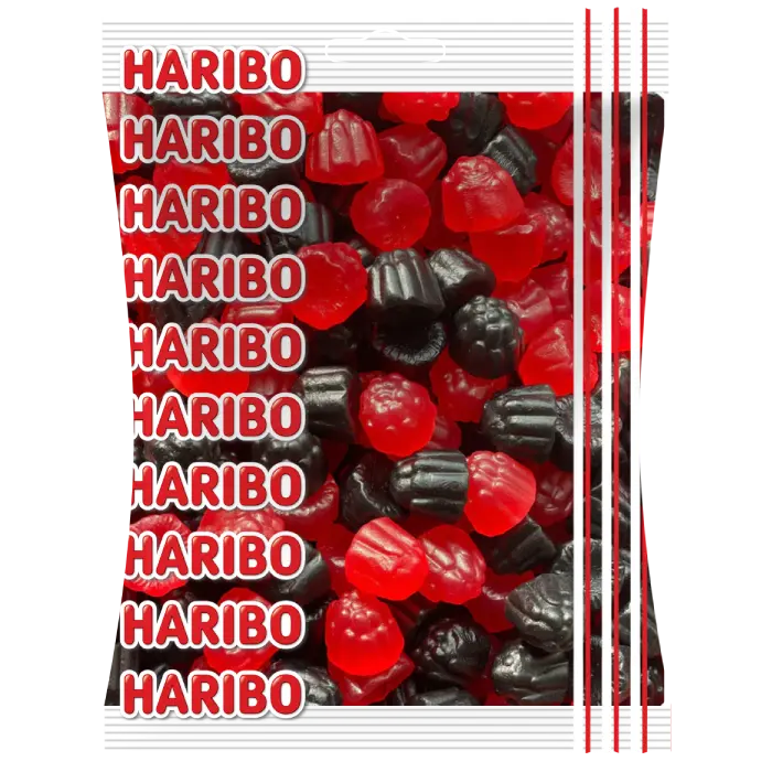 Himbeer- und Brombeer-Mix Haribo, 1 kg