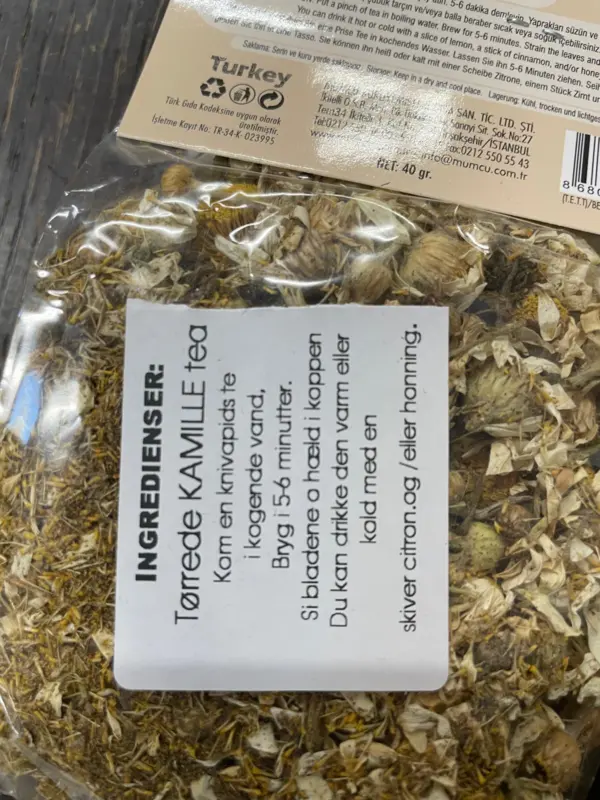 Kamomillte - Mumcu 40g