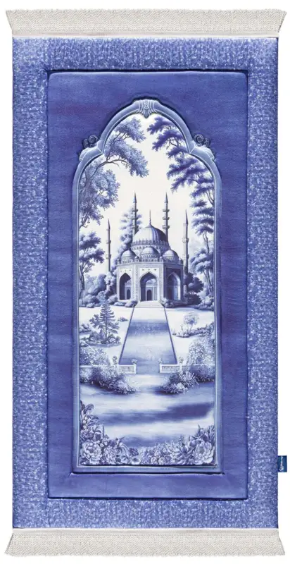 Blue Royal Arch Premium Bedetæppe