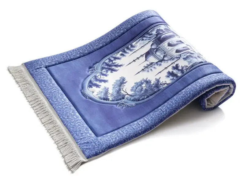 Blue Royal Arch Premium Bedetæppe