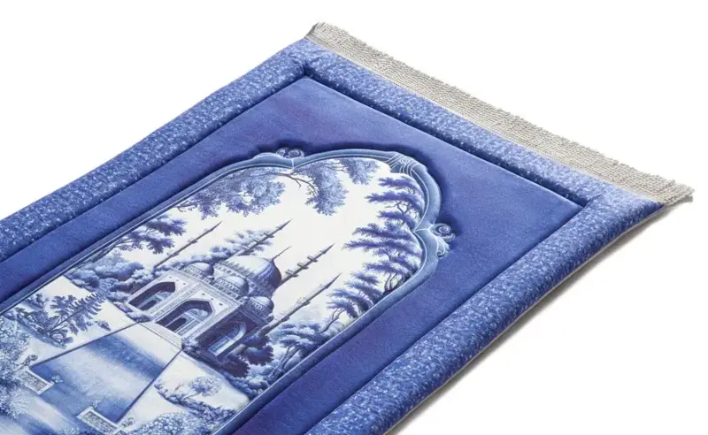 Blue Royal Arch Premium Bedetæppe