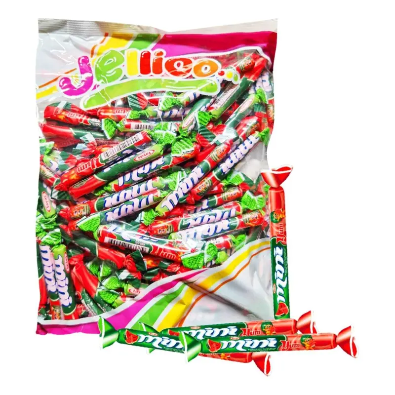 Mini Yum Chewy Stick Watermelon Jellioo 1kg