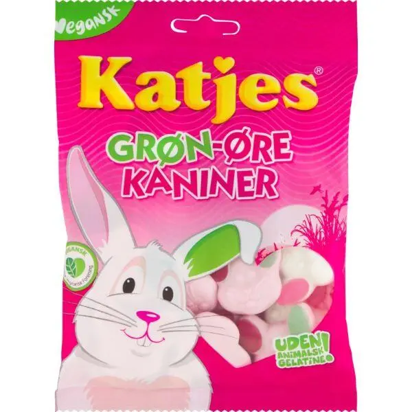 Katjes Gröna Öron Kaniner, 700 g