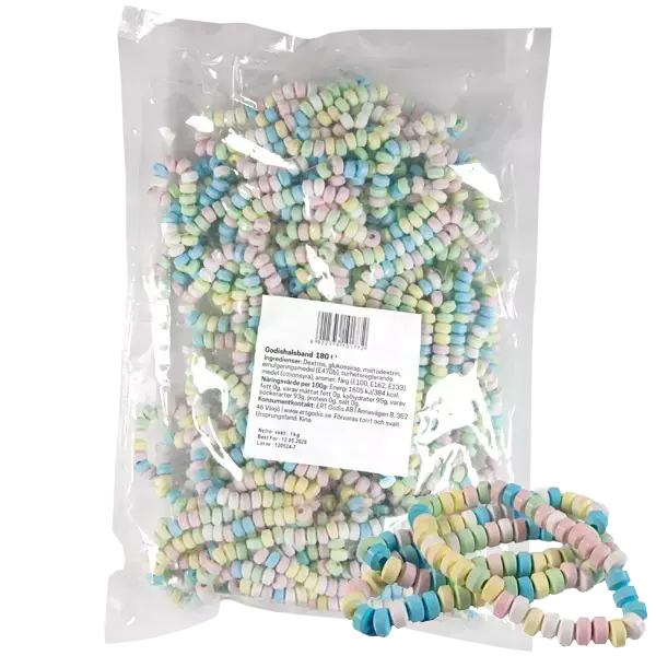 Candy Halskæde Jellioo, 1 kg