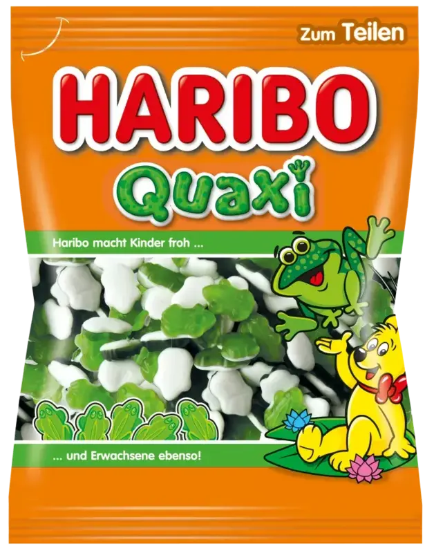 Quaxi Frösche von Haribo, 100 g