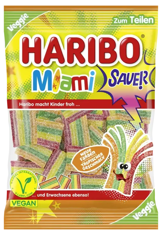Miami Sour Haribo, 85 gr (Vegan)