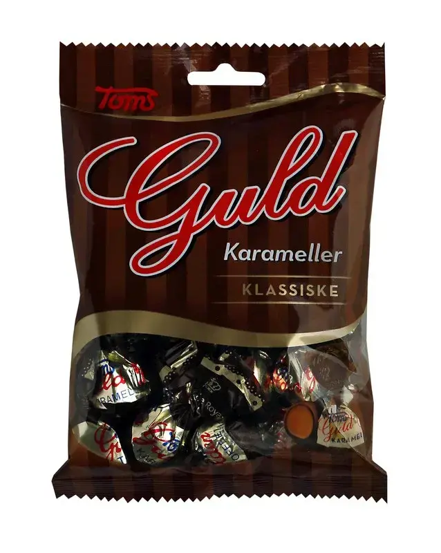 Guld Karameller 100g Toms