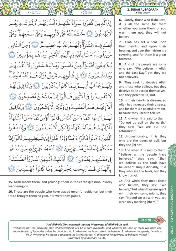 The Holy Quran (Engelsk oversættelse)