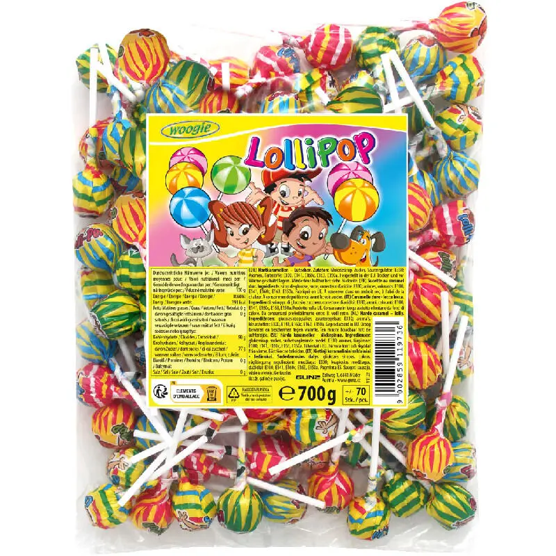 Woogie Lollipops 700g