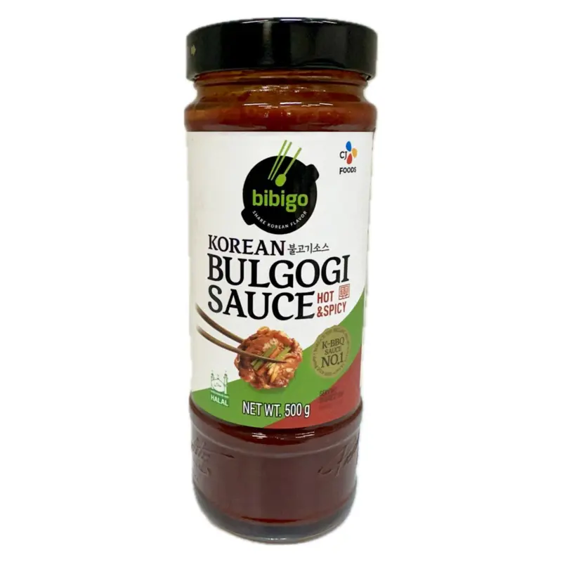 Koreanische Bulgogi-Sauce, scharf & würzig, 500G