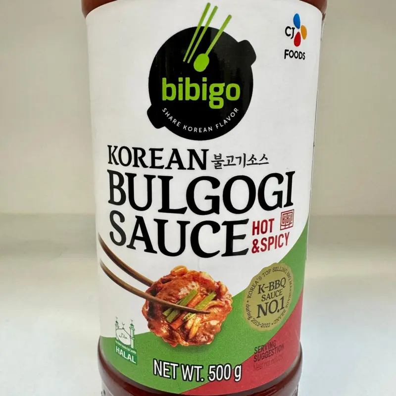 Koreanische Bulgogi-Sauce, scharf & würzig, 500G