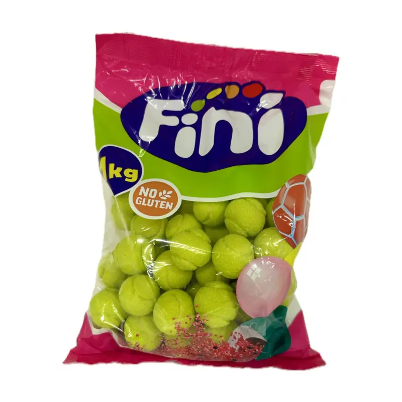 Store tennisbolde tyggegummi, Fini, 1 kg