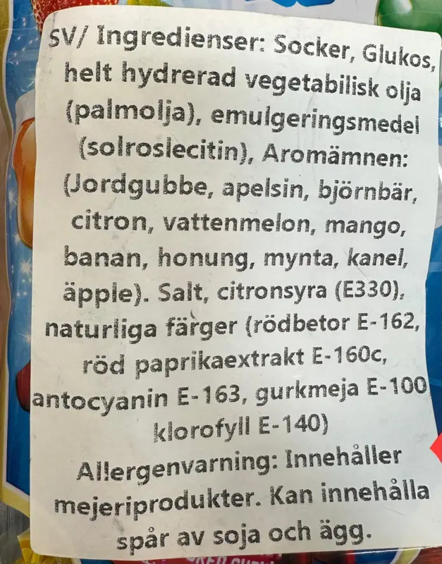 Candy Mix frugt karameller, 700g