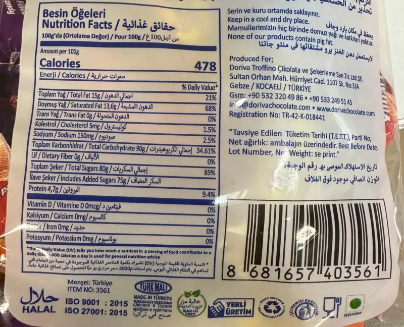 Candy Mix frugt karameller, 700g