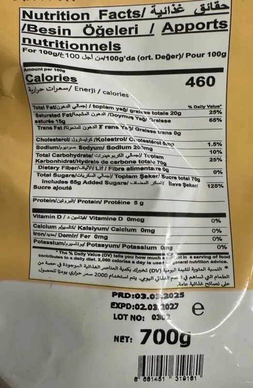 Eclairs lyxiga karamellblandning, 700g