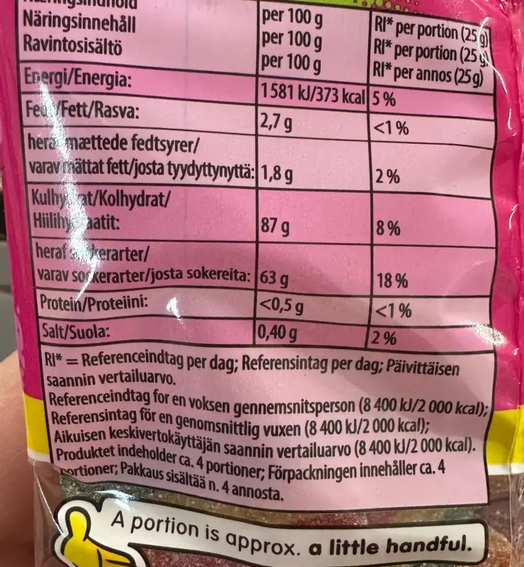 Haribo Flower zourr, 120g