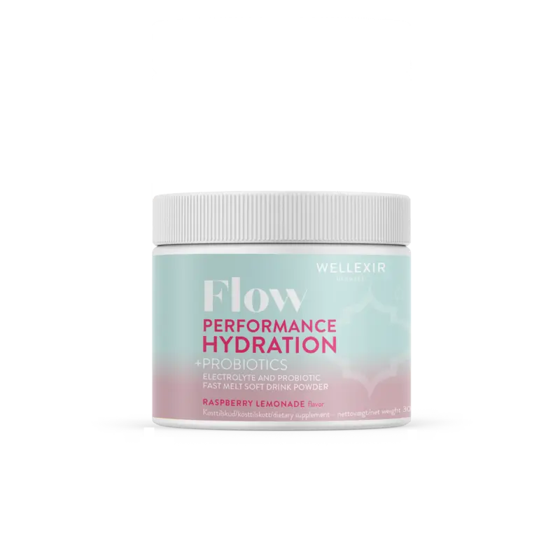 Wellexir Flow Hydration-Getränk mit Himbeere und Limonade 300 g