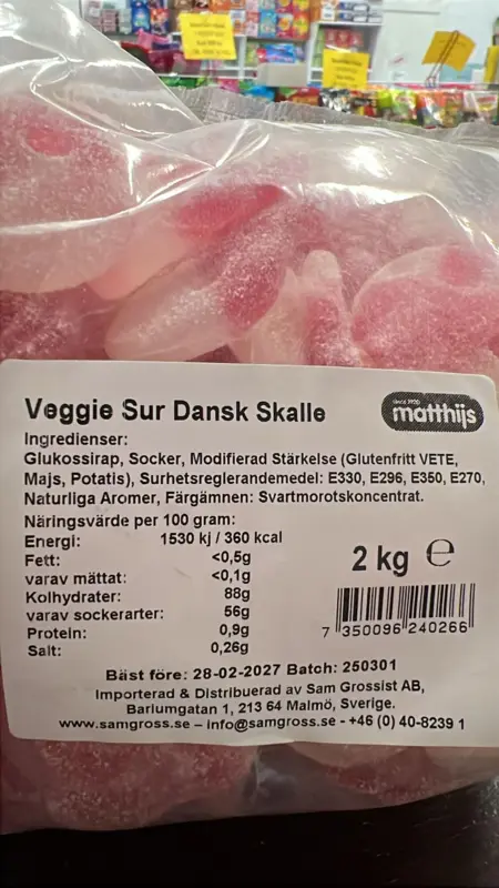 Veggie Sure Dansk Skaller Matthijs 2kg