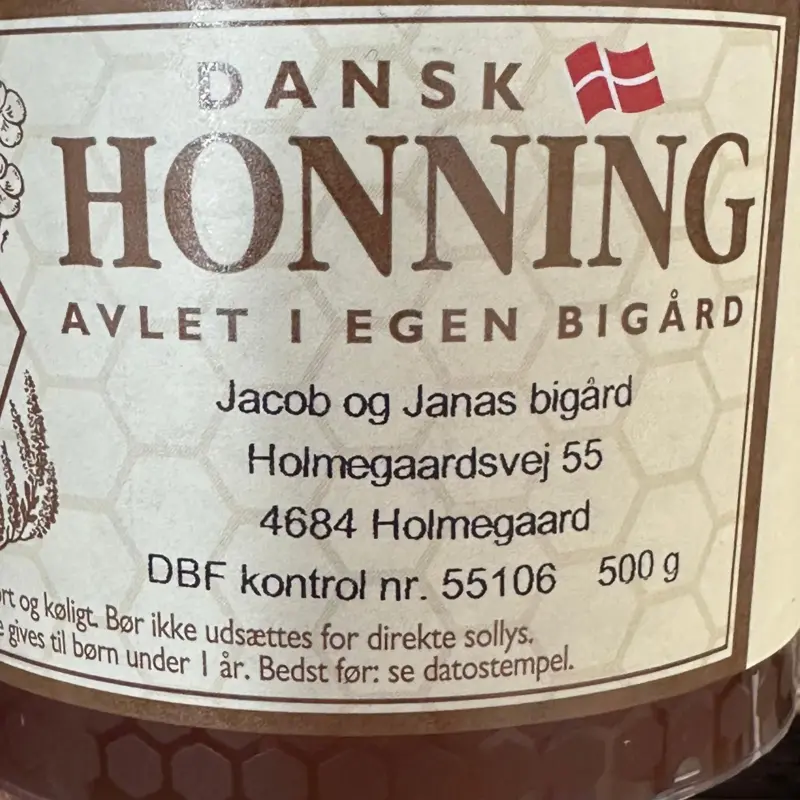 Dänischer Spätsommerhonig, 500g