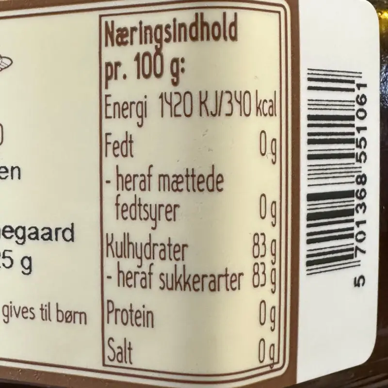 Dänischer Honig, 125g