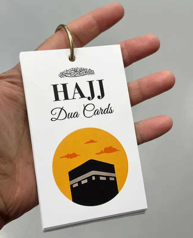 Hajj Dua Cards