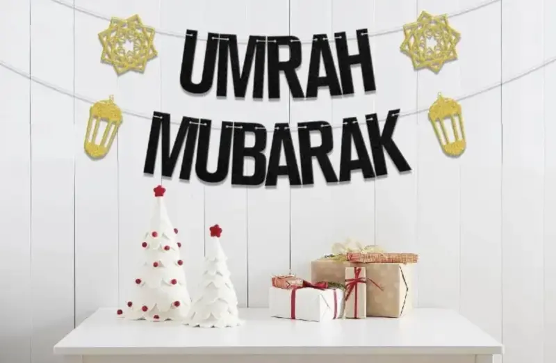 Umrah Mubarak banner