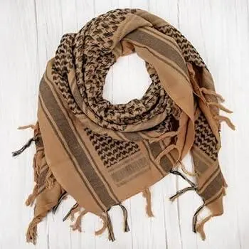 Army Lysebrun/Sort Keffiyeh