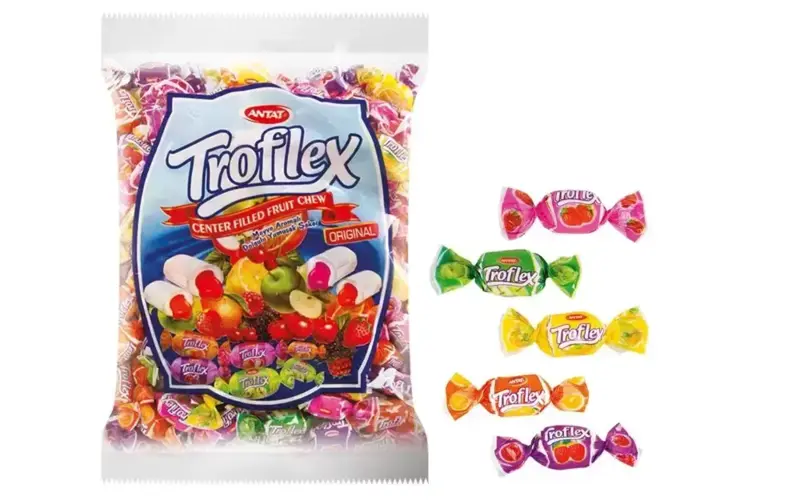 Troflex Fruchtkaramellen 800g