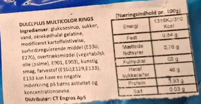 Jordbærdråber Dulceplus 1 kg