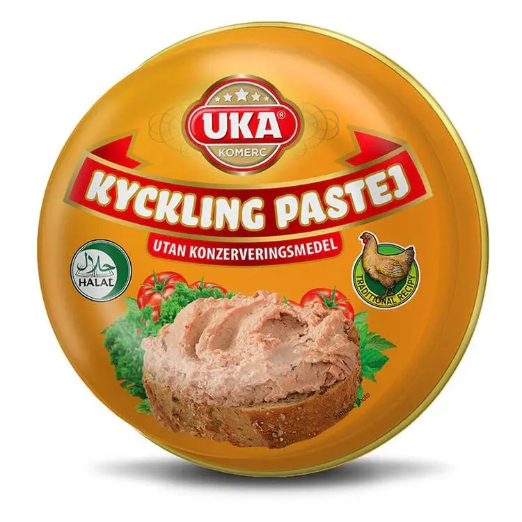 Halal Kylling postej
