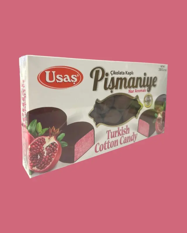 Granatäpple-Pişmaniye med chokladöverdrag 200 g