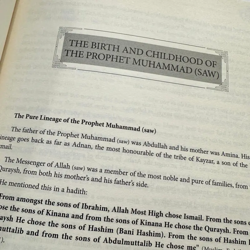 Prophet Muhammad Mustafa (saw) - En lærebog