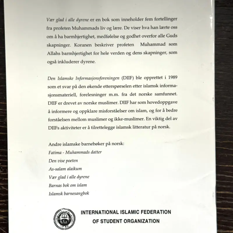 Var glad i alla djur