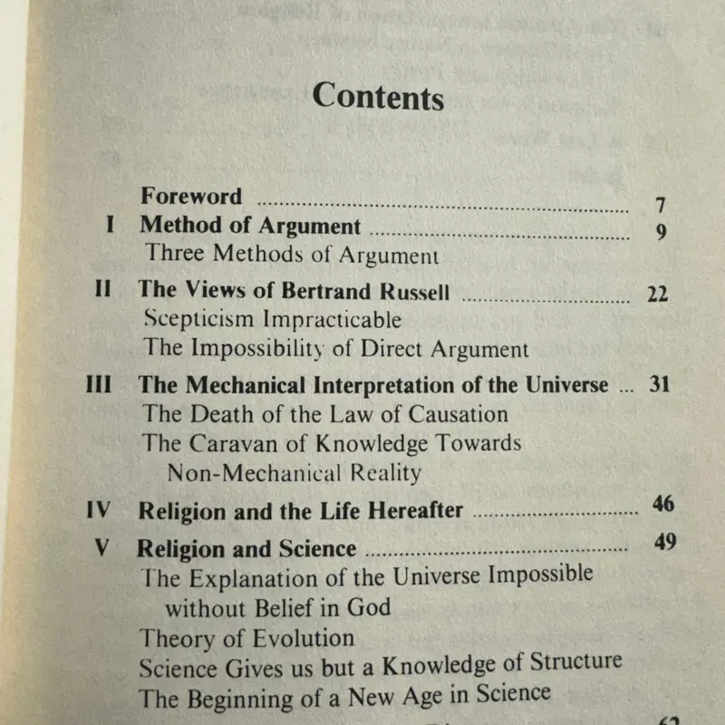 Religion and Science