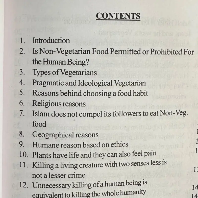 Is non-vegetarian food permitted or prohibited for the human being?