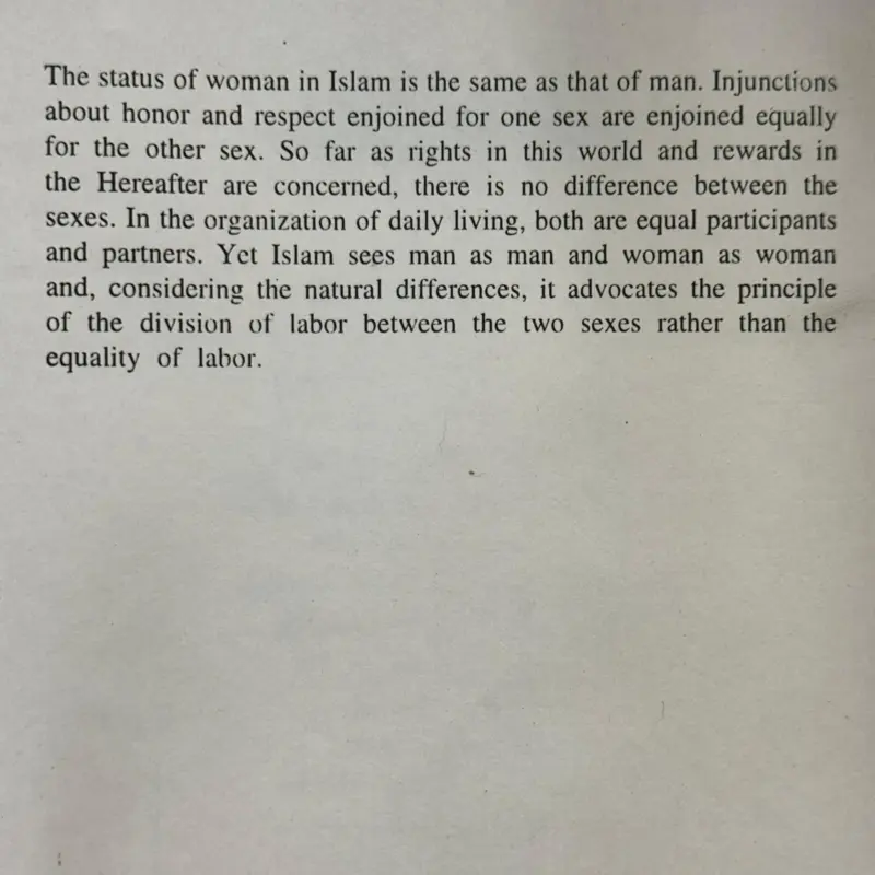 Woman Between Islam and Western Society