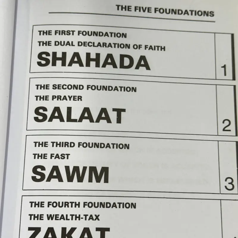 The Foundations of Islam
