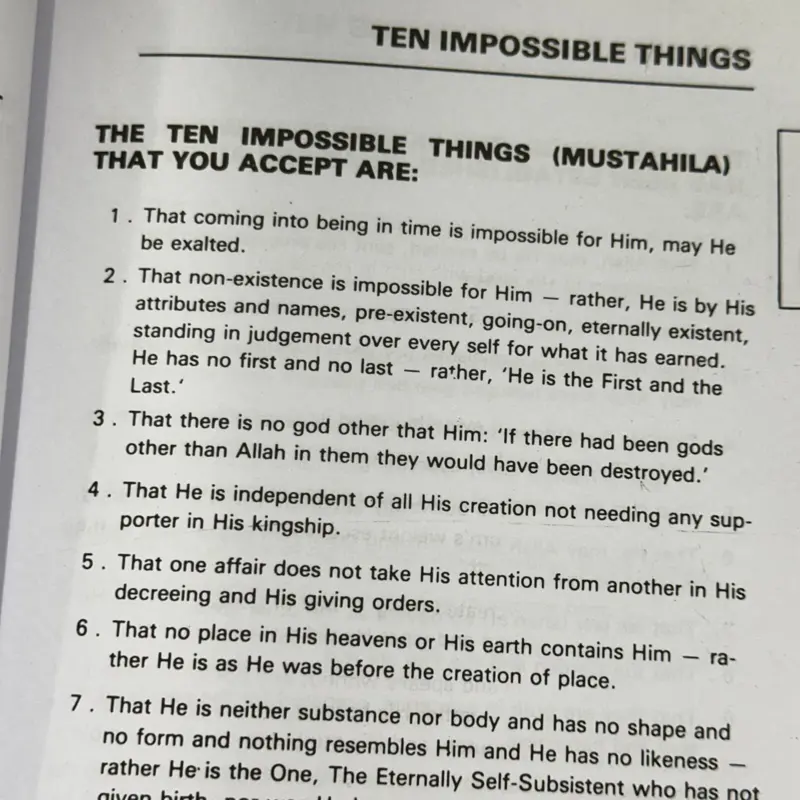 The Foundations of Islam