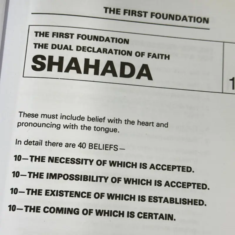 The Foundations of Islam