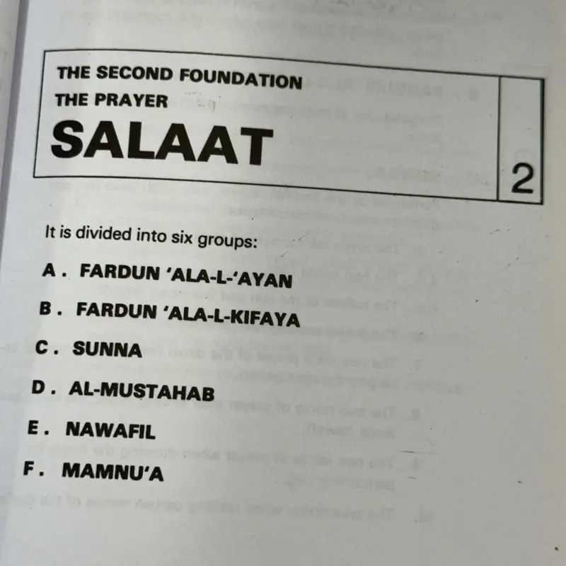 The Foundations of Islam