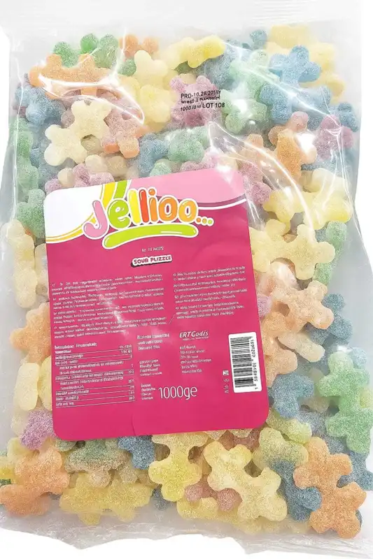 jellioo sour puzzle 1000g