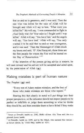 Die Methoden des Propheten zur Korrektur von Fehlern