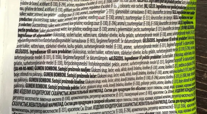 Jelly mania classic mix, 1000g