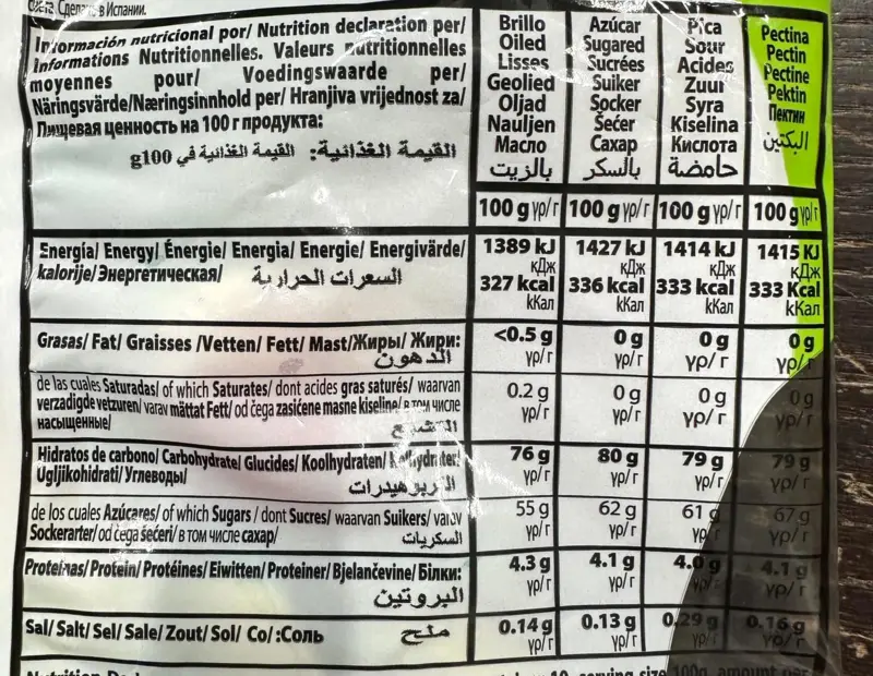 Jelly mania classic mix, 1000g