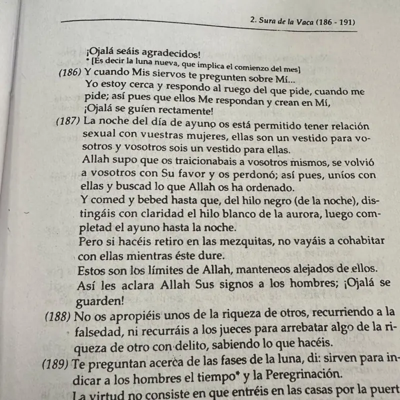 El Coran, en Spansk Koranöversättning