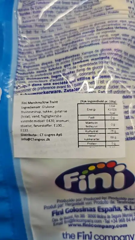 Twist Marshmallow Fini 75g