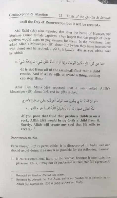 Islamische Perspektive auf Verhütung und Abtreibung