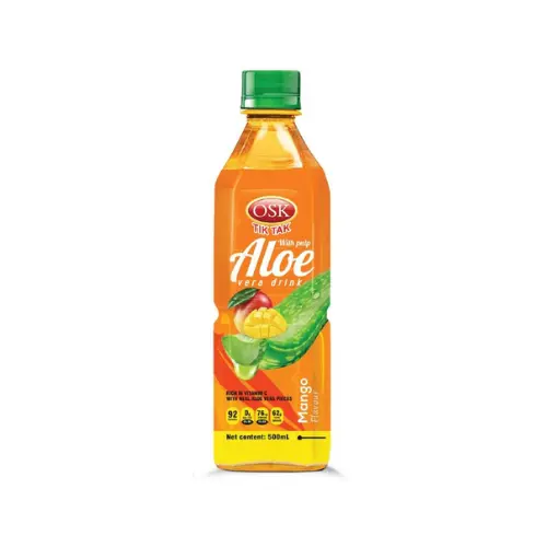 Aloevera Drink mit Mangogeschmack 500ml