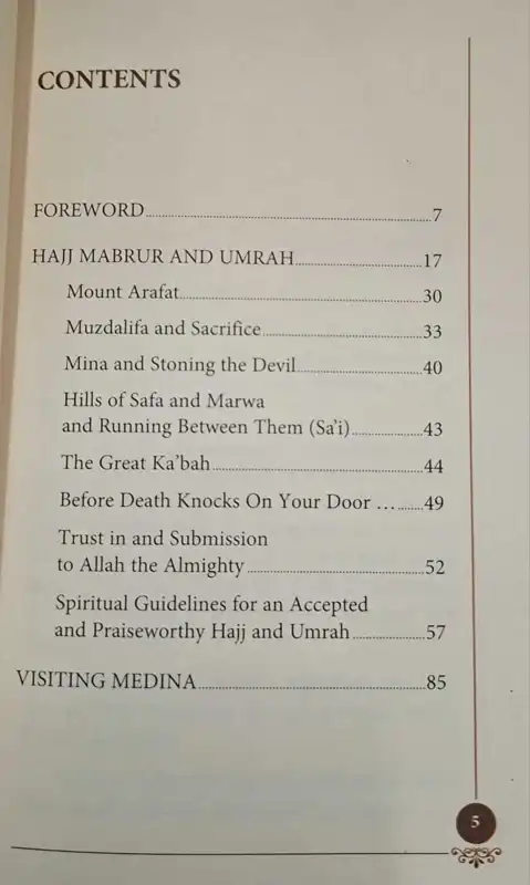 Hajj Mabrur and Umrah by Osman Nuri Topbaş